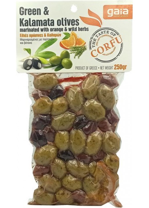 MIXED OLIVES WITH HERBS 250gr