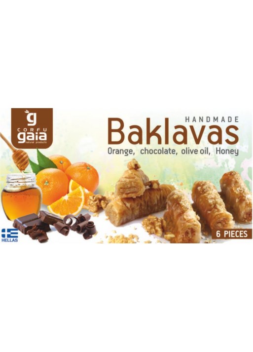 BAKLAVAS ORANGE AND CHOCOLATE  220gr CORFU